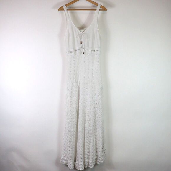 Banana Republic Crochet Maxi Dress XL - Picture 1 of 8